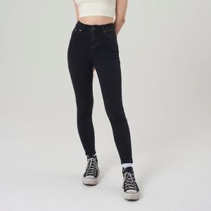 Ragged Priest Minnie Skinny Jean Charcoal